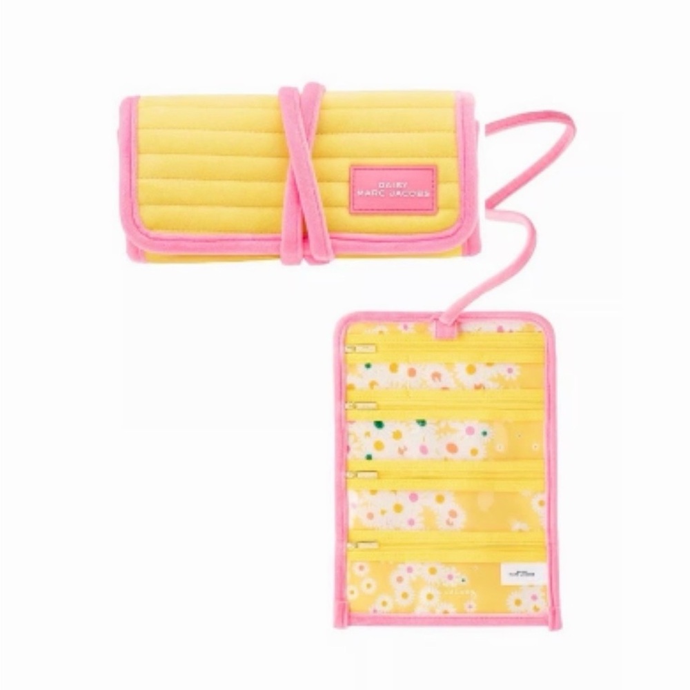 Marc Jacobs Floral Yellow and Pink Organizer